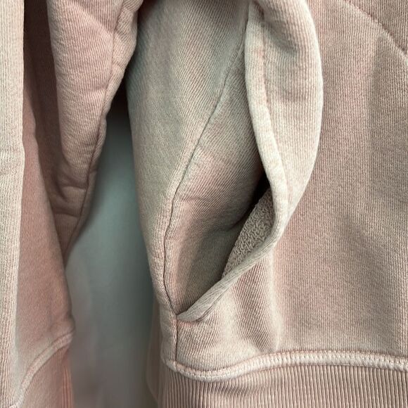 Outerknown Pale washed pink hooded sweatshirt size XS - Picture 4 of 12